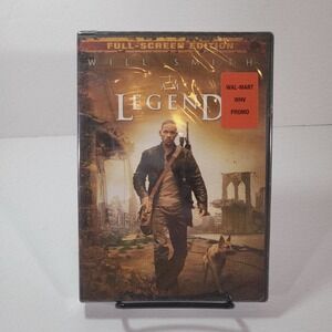 I Am Legend DVD 2007‎ Will Smith Sci-Fi Horror Full Screen Edition Sealed